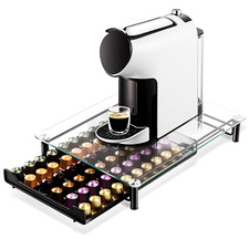 TASSIMO NESPRESSO COFFEE POD HOLDER GUSTO DOLCE CAPSULE STAND CHROME