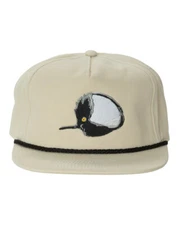 Banded Merganser Rope Cap – Retro Hunting Hat with Snapback Closure