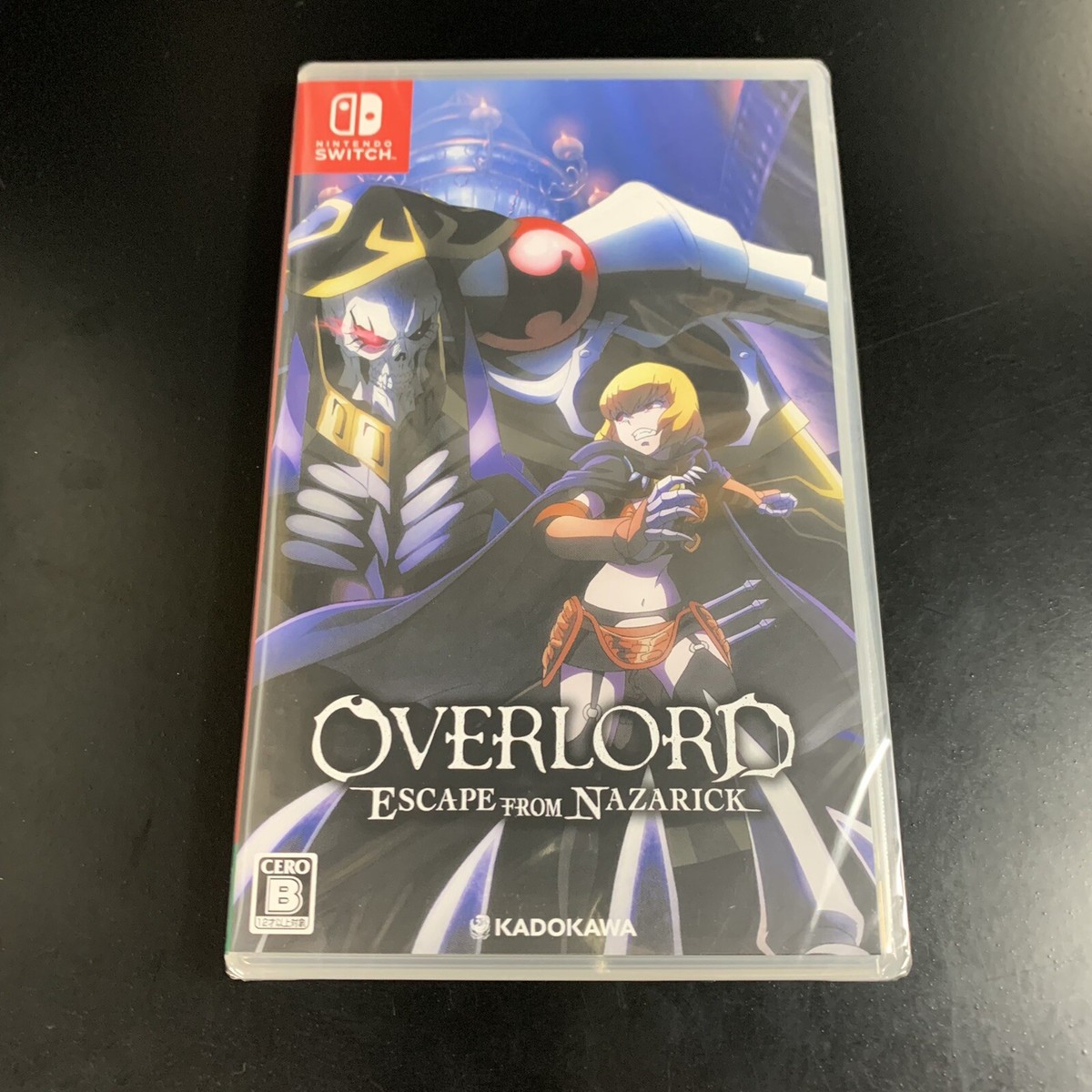 OVERLORD ESCAPE FROM NAZARICK 限定版　新品未開封品 Unopened SW Overlord Escape from Nazarick Nintendo Switch KADOKAWA