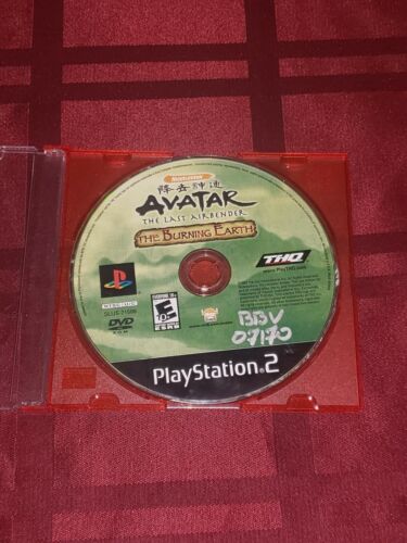 Avatar: The Last Airbender - The Burning Earth PS2 (Sony PS2) Disc only *Read Ad - 第 1/5 張圖片