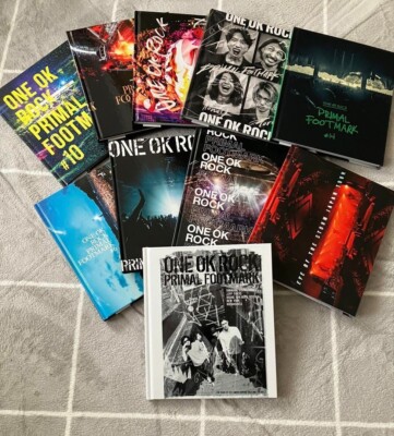 One OK Rock Primal Footmark Photo Book Set #1 #6 #7 #8 #9 #10 #11 #12 #13 #14