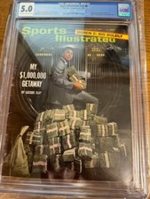 February 24, 1964 Cassius Clay Muhammad Ali Sports Illustrated NO LABEL CGC 5.0