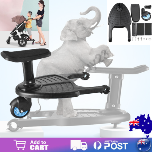 Stroller Step Board Toddler Buggys Wheel Standing Board Skateboard For Pram Kids - Picture 1 of 12