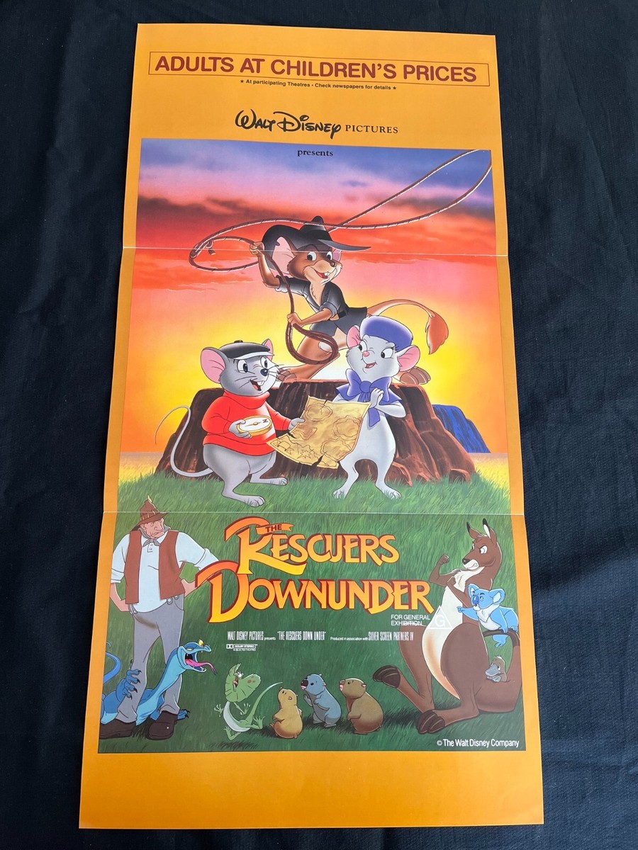 The Rescuers Original Poster