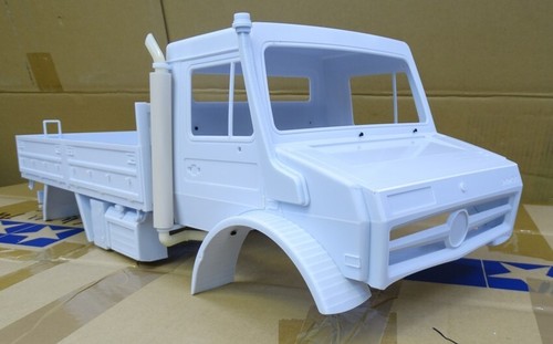 1/10 Unimog U5023 Scale Truck Plastic Body Shell UNPAINTED For TRX-4 NIB - Picture 5 of 24