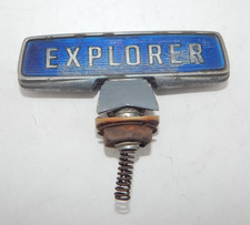 Vintage 70s Ford Explorer Hood Car Emblem Vintage 70s Ford Explorer Hood Car Emblem