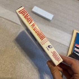 Dragon Warrior III 3 Nintendo NES Box Manual Map Complete CIB Clean & Exc Cond