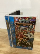 NFL's Greatest San Francisco vs Dallas 1978-1993 Sega CD CIB Complete w/Reg Card