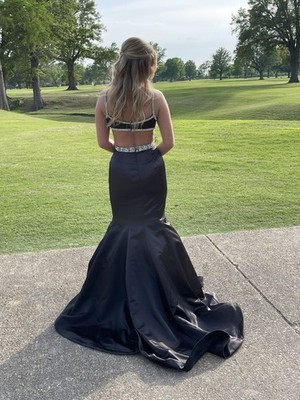 blue dress for baby girl Sherri Hill 56680 Dress | Sherri Hill Dresses main image 1