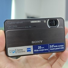 Sony Cyber-shot DSC-T99 Black 14MP 4x Zoom Touchscreen Camera W/Accessories