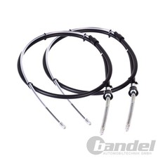 2x HANDBREMSSEILE HINTEN LINKS RECHTS für VW POLO FOX SEAT IBIZA 4 SKODA FABIA