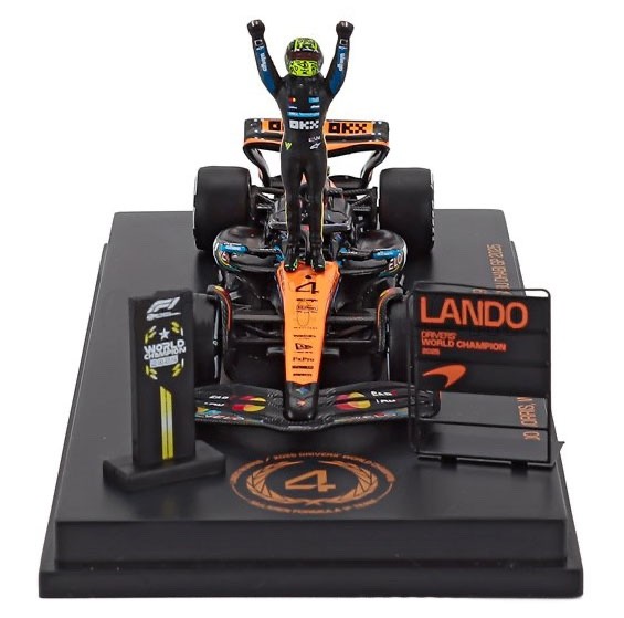 MINICHAMPS 1 64 Model Car F1 McLaren MCL39 Norris Abu Dhabi 2025