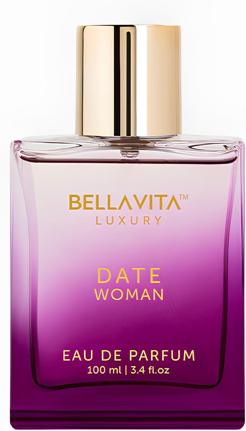 Bellavita Luxury DATE Eau de Parfum | 100 ml (3.4 fl.oz.) | Perfume for Women |