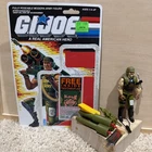 Backblast & Cardback Complete G.I. Joe 1989 New O Ring