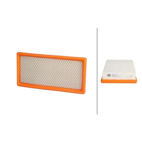 Luftfilter-Einsatz 272 X 133 Mm Hella Iam-Expertise Passend FüR Dodge Neon-image