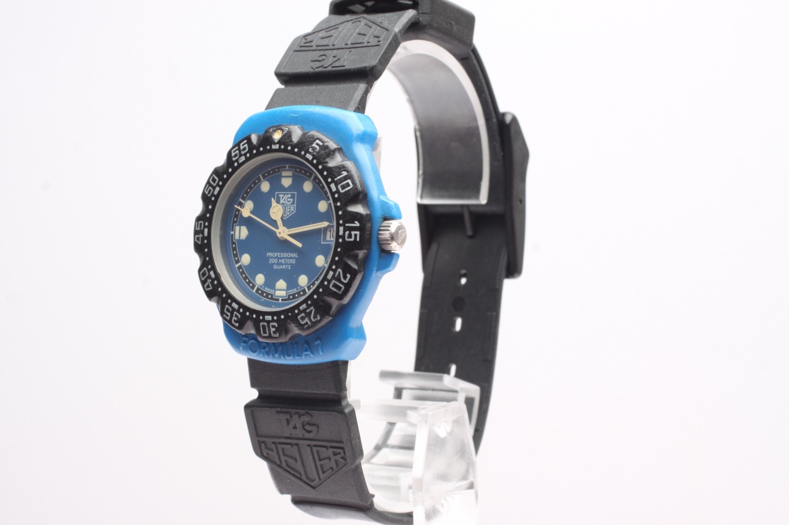 [EXC+5] TAG HEUER Formula 1 381.513/1 35mm Blue Dial Mens Quartz Watch JAPAN