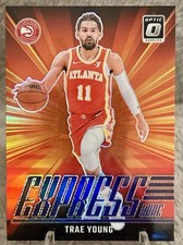 2024-25 Panini Donruss Optic Trae Young Express Lane Purple Prizm #5