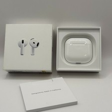  Open Box AirPod 4 with USB-C Charging Case 4th Gen White