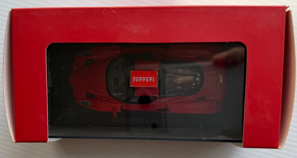 IXO Models 1:43 Red 2002 Ferrari Enzo NEW Unopened Diecast Model MIB FER001 - Image 2 of 3