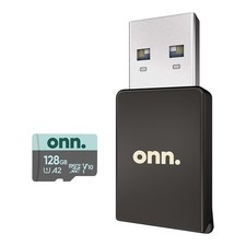 onn 128GB MicroSD Card Class 10 Reader