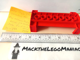 Lego Duplo 2435 Western Town Red Wagon Body Large No Hatches 2x6 Part Only