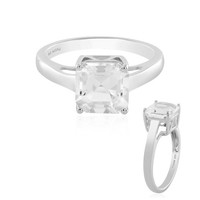 Cavill Silberring 1,93Ct Asscher Schliff Oktagon 925 Sterling Damen
