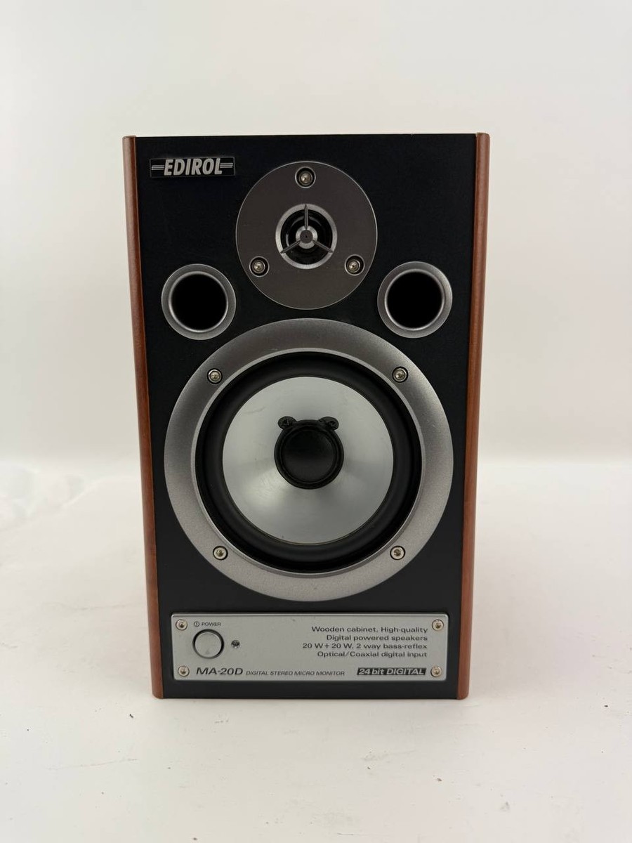 ROLAND EDIROL MA-20D Digital Stereo Speakers Left Only | eBay