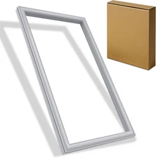 Refrigerator Freezer Door Gasket for Whirlpool, KitchenAid 21.06"x34.25" Gray ❄️