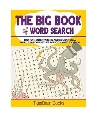 The Big Book of Word Search: Fun and Educational Word Search Activity Book for 8