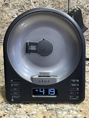 Pre-owned iHome iA63 Alarm Clock FM Radio for iPhone and iPod touch - No Remote