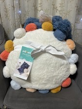BRAND NEW Pillowfort Pillow and Throw Two Piece Set With Poms