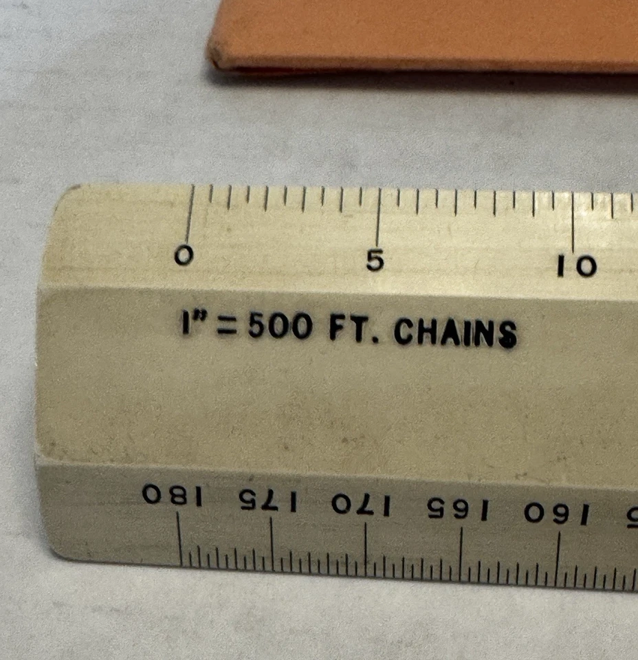 Vintage Theo Alteneder & Sons Ruler Philadelphia Vinylite Drafting Architect - Image 3 of 4