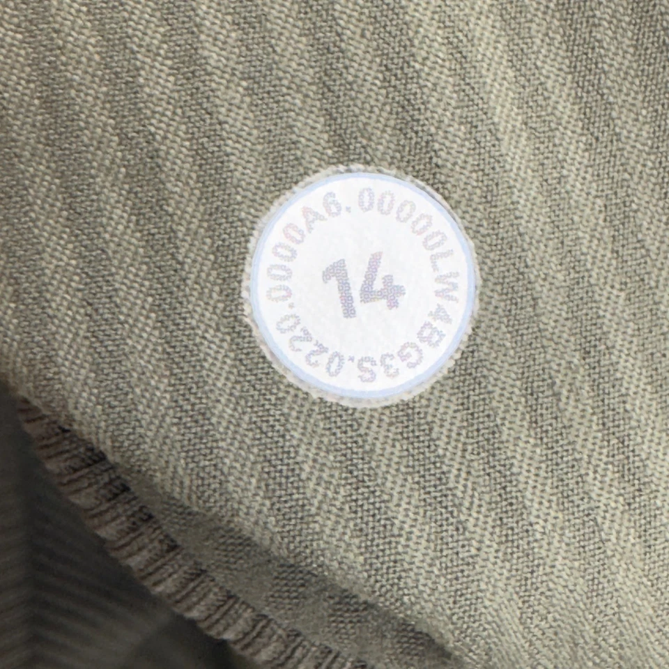 Chaqueta Lululemon Dance Studio III Reversible Verde Oliva Cremallera Sudadera con Capucha Talla 14 Foto 3 de 4