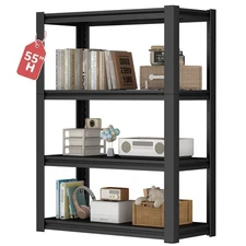 Metal Shelves,Heavy Duty Storage Racks,1600LBS Load Metal Garage Shelving