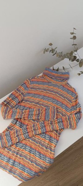 Women Missoni Turtleneck Multicolor Cotton 36