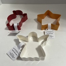 LOT (3) Wondershop Christmas Holiday Cookie Cutters NEW with tags
