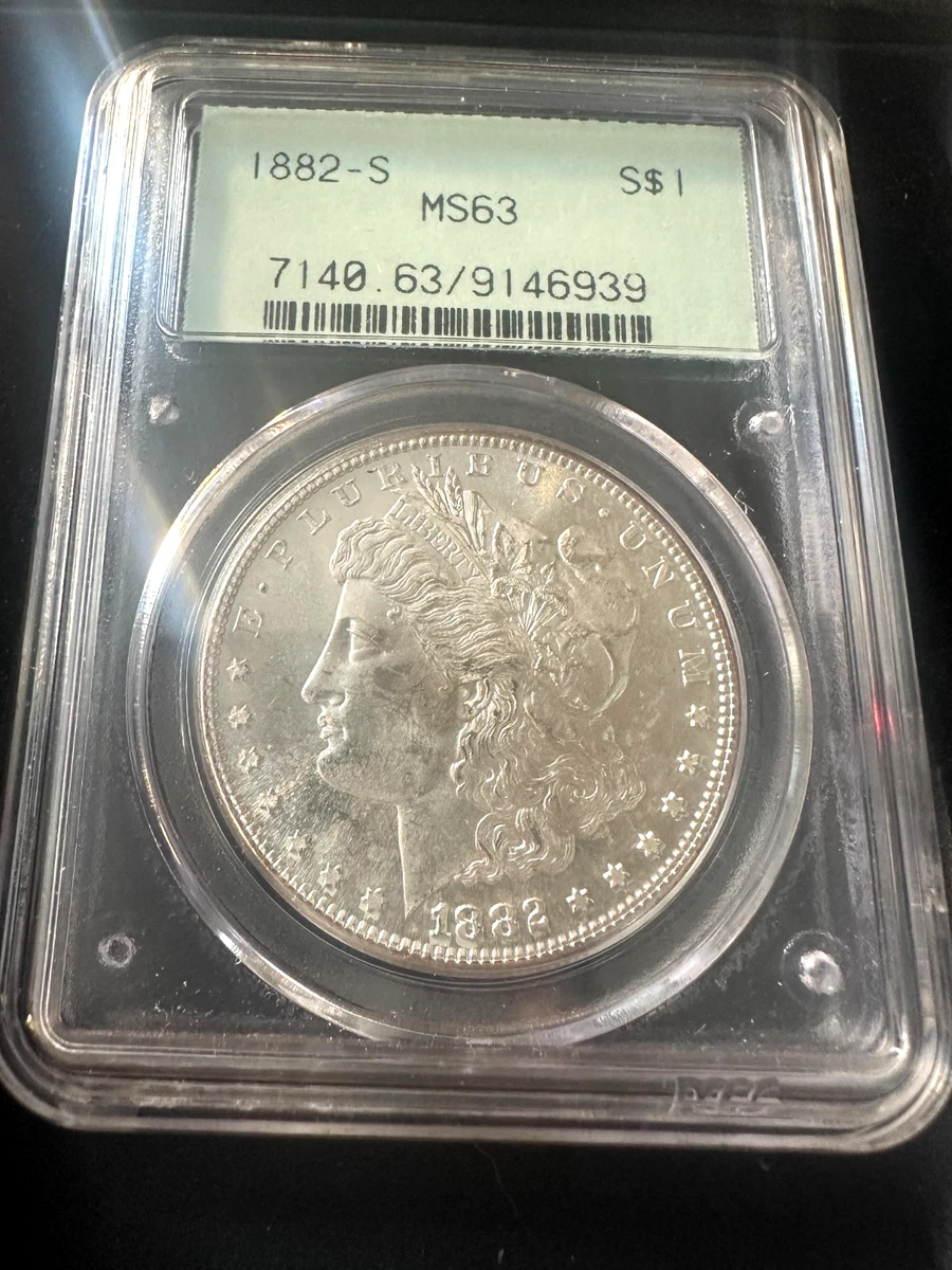 MS 63 Graded 1882 Year Morgan US Dollars (1878-1921) for sale | eBay