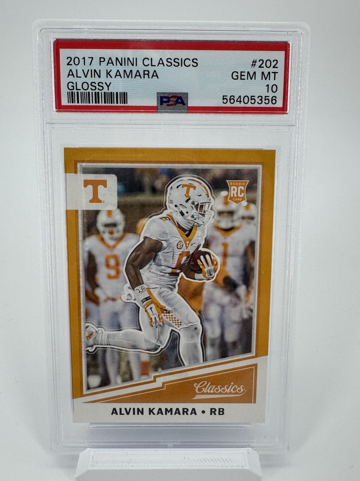 Alvin Kamara Panini Classics #202 Glossy