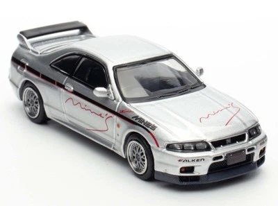 INNO64 NISSAN Skyline GT-R (R33) - Mines - silver - Inno 1:64