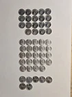 Lot Of 50 1gram .999 Fine Silver Rounds