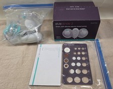 Elvie STRIDE 2 Smart, Soft-Silicone Double Electric Breast Pump EB01