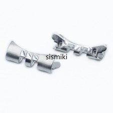 2Piece Curved End Links for Seiko7S26 SKX007 SKX009 Bracelet Watch Band Strap