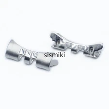 2Piece Curved End Links for Seiko7S26 SKX007 SKX009 Bracelet Watch Band Strap