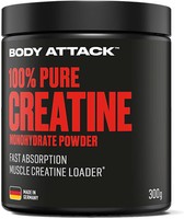 Body Attack Creatin Monohydrat - 300 G Pulver - Vegan