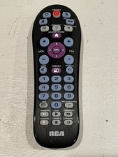 RCA RCR414BHZ 4-Device Universal Remote Control Streaming Player Compatible