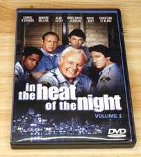 In The Heat Of The Night: Volume 1 (DVD, 2-Disc Set) 1988, Carrol O’Connor