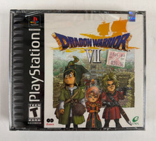 NEW 2001 Sealed DRAGON WARRIOR VII 2 Discs (Sony PlayStation 1)