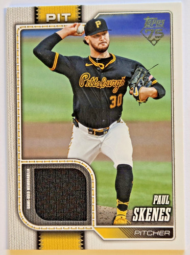 Paul Skenes #100 2026 Topps Real One Relic card