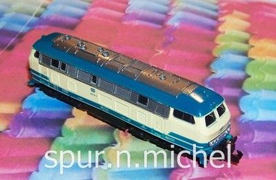 1 Lokomotive analog DC Diesellok V 160  (218 218-6) Artikel 2053 Spur N Arnold