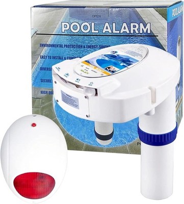 Pool Alarm with Remote Receiver, Pool Underwater Drown Monitor System, Battery P